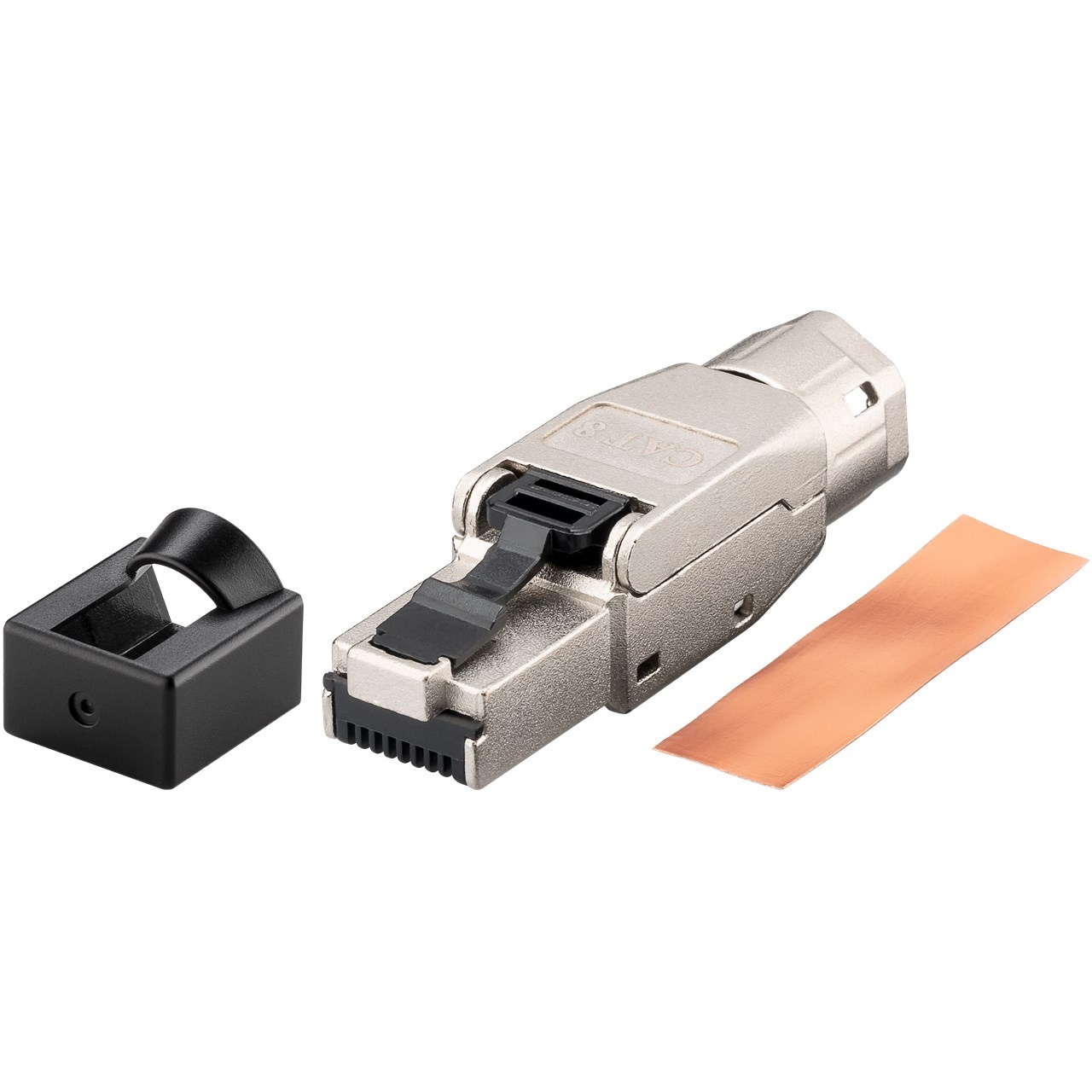 Goobay RJ45 CAT 8.1 STP Connector IDC toolless