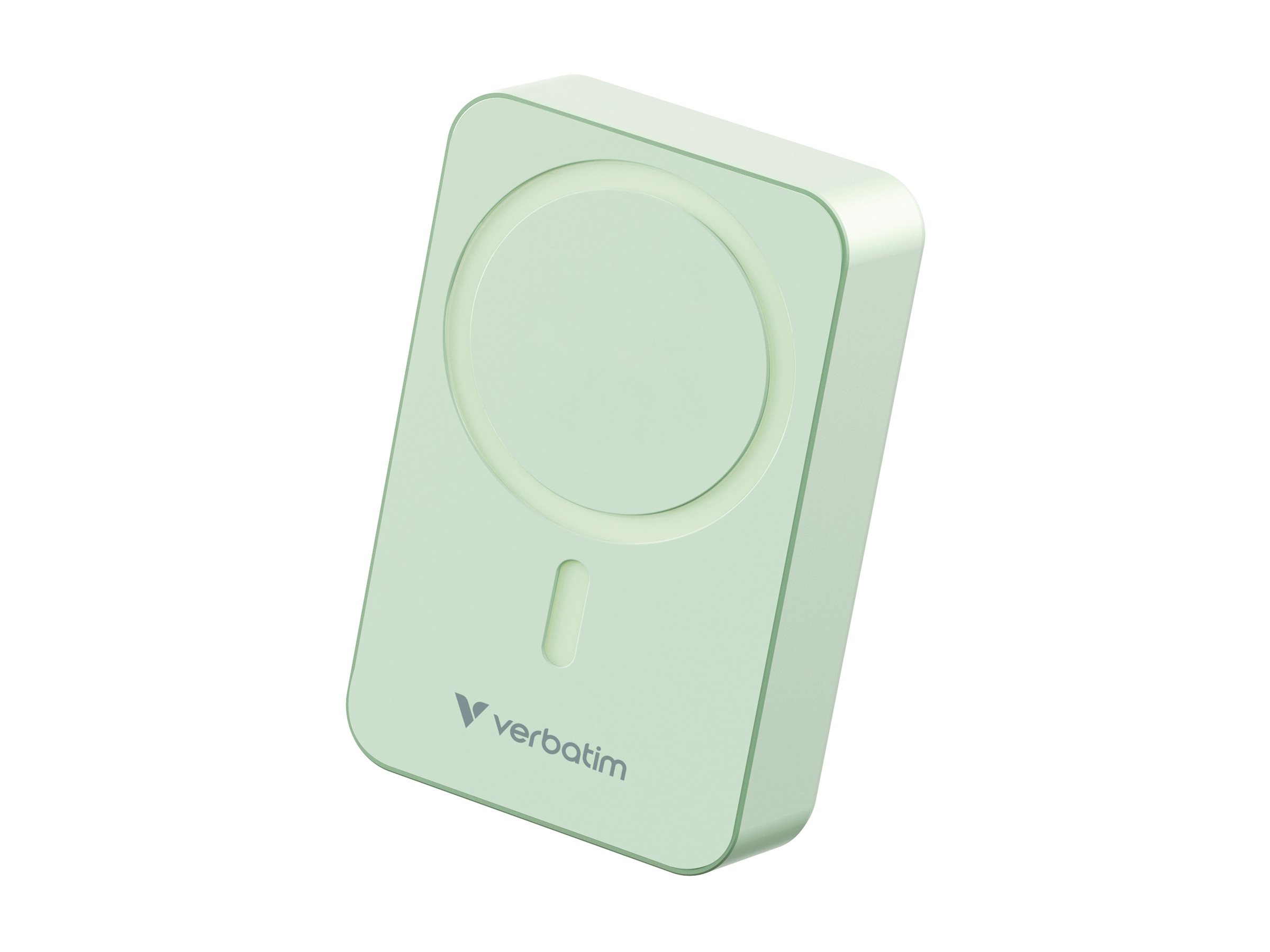 Verbatim Charge 'n' Go Essentials wireless power bank - magnetic - 24 pin USB-C - 35 Watt Powerbank - 20000 mAh