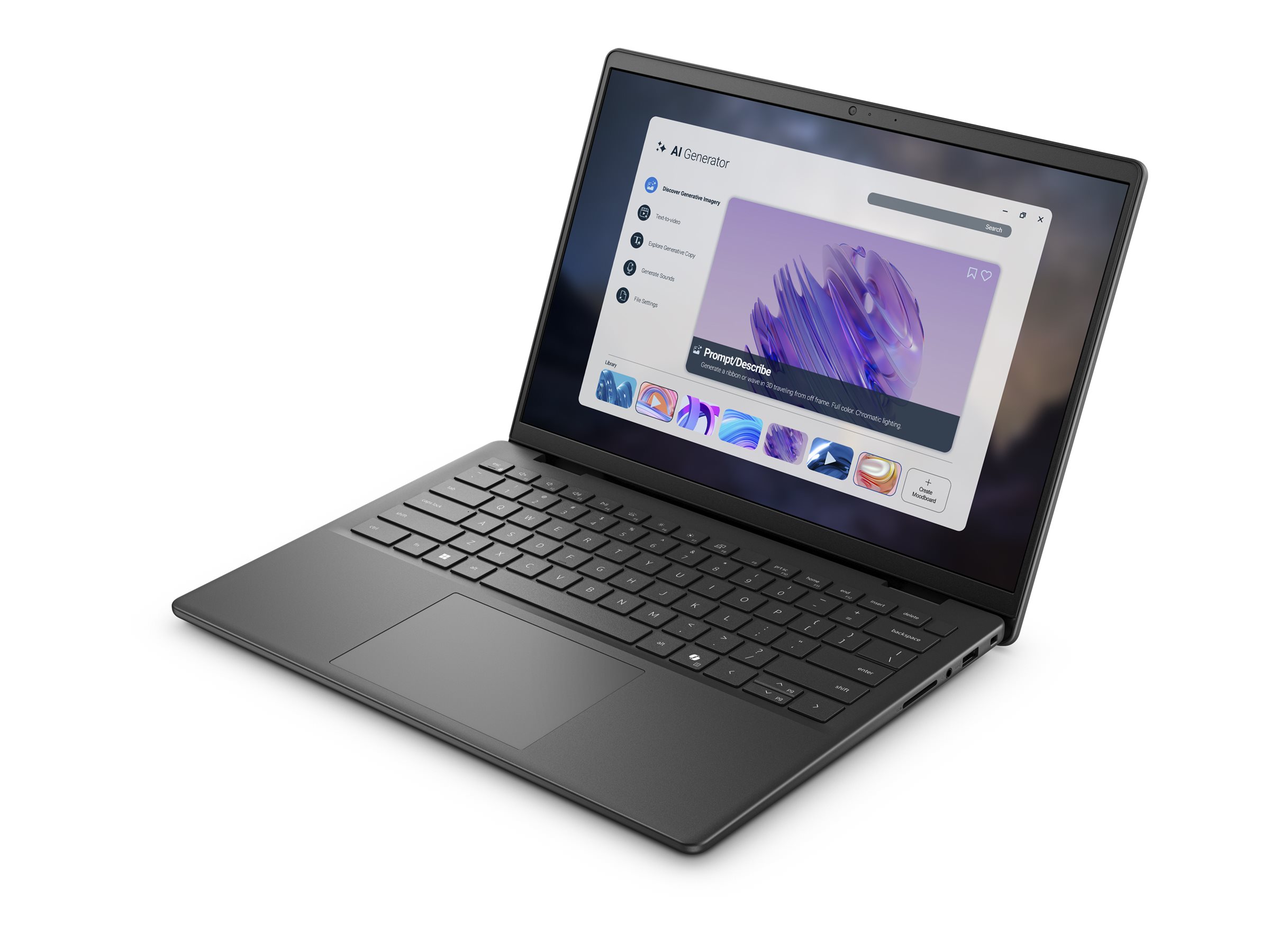Dell Pro 14 Essential PV14255 - AI PC - AMD Ryzen 5 - 220 / op til 4.9 GHz - Win 11 Pro - Radeon 740M - 16 GB RAM - 512 GB SSD NVMe, Class 25 - 14 I