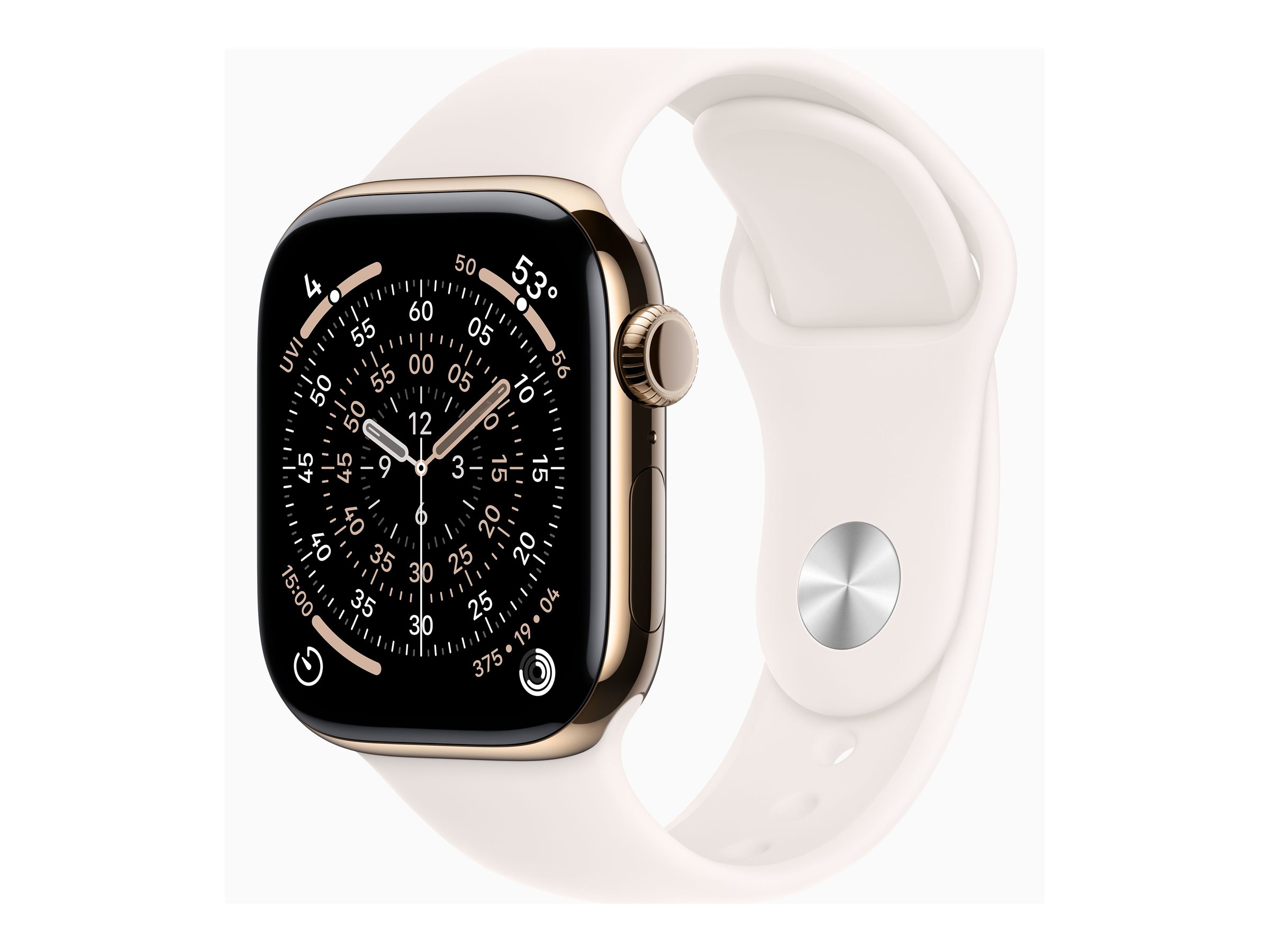 Apple Watch Series 11 (GPS + Cellular) 42 mm Guld Fløde SmartWatch