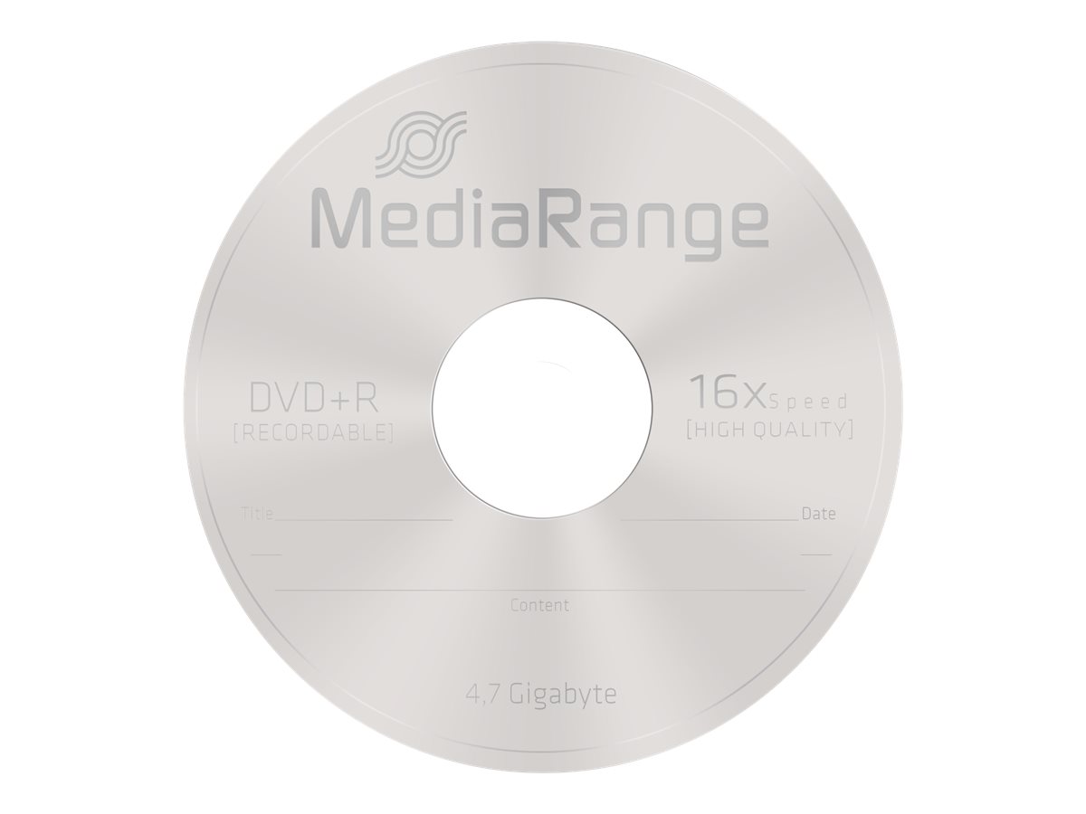 MediaRange 5x DVD+R 4.7GB