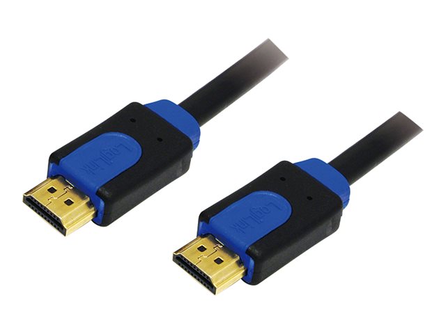 HDMI connection cable, A male to A male, 4K/30Hz, 1m