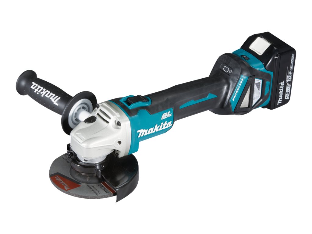 Makita DGA511RTJ Vinkelsliber 18V Uden batteri Batteri og lader ikke inkluderet