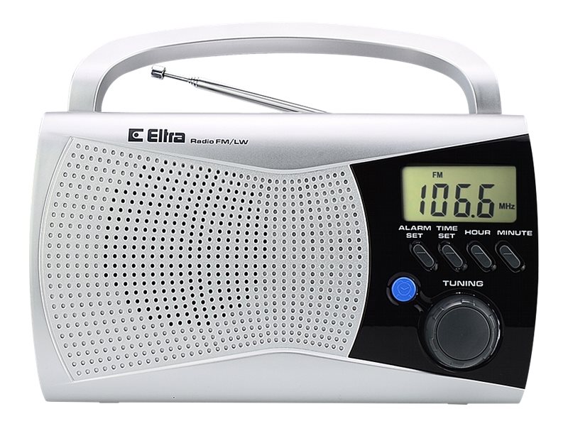 ELTRA KINGA 2 model 300 - Privat radio - sølv