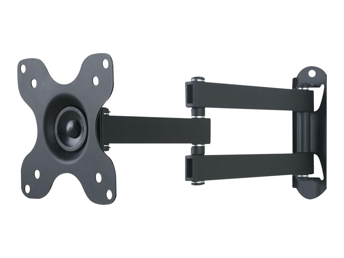 TECHly - Beslag - for LCD TV - sort - skærmstørrelse: 13-30 - vægmonterbar