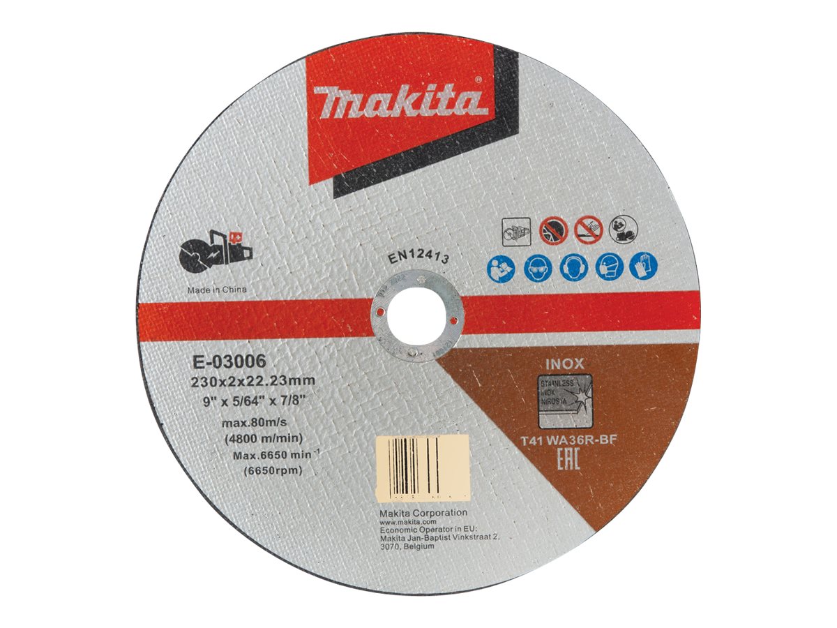 Makita Cutting Disc - for Stainless Steel
