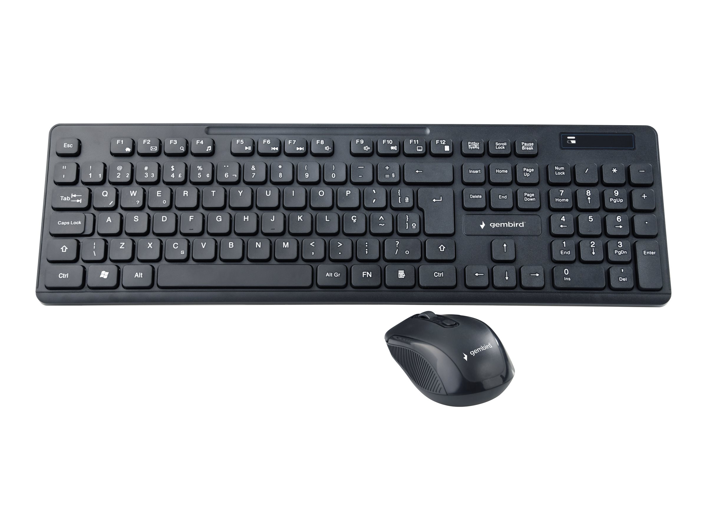 Gembird KBS-WCH-03-DE Sæt med mus og tastatur Trådløs Tysk