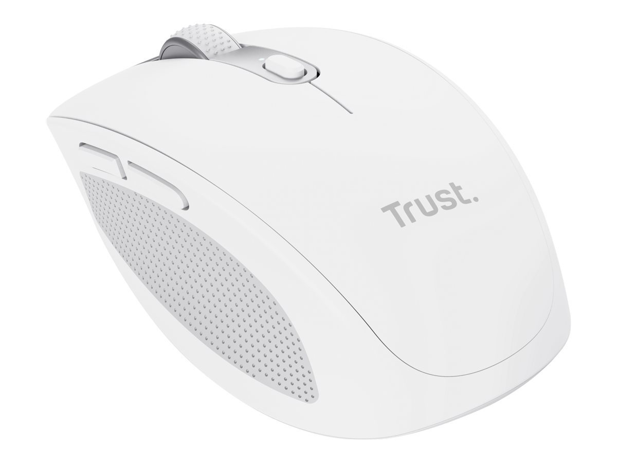 Trust Ozaa trådløs mus - hvid, 3.200 DPI