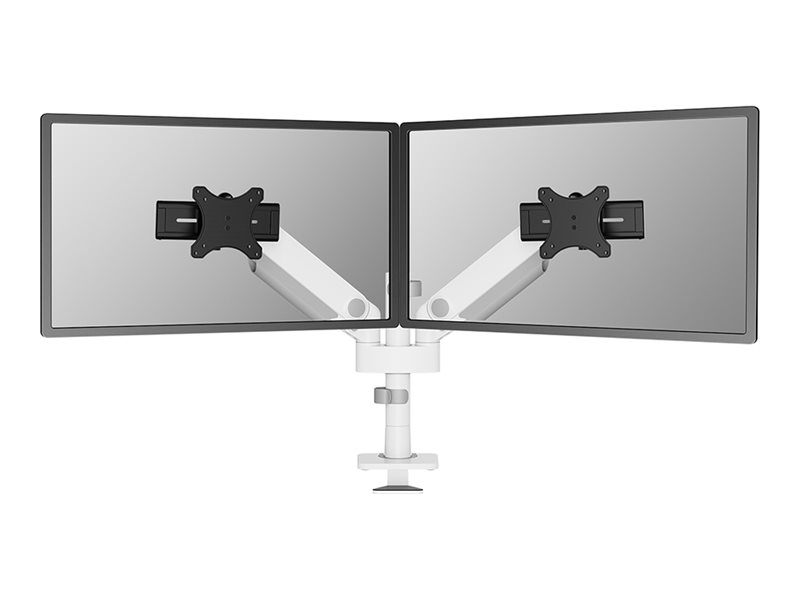 Neomounts NEXT One DS65S-950WH2 mounting kit - full-motion - for 2 LCD displays - white - Maks 22 kg - Maks størrelse 24"-34"