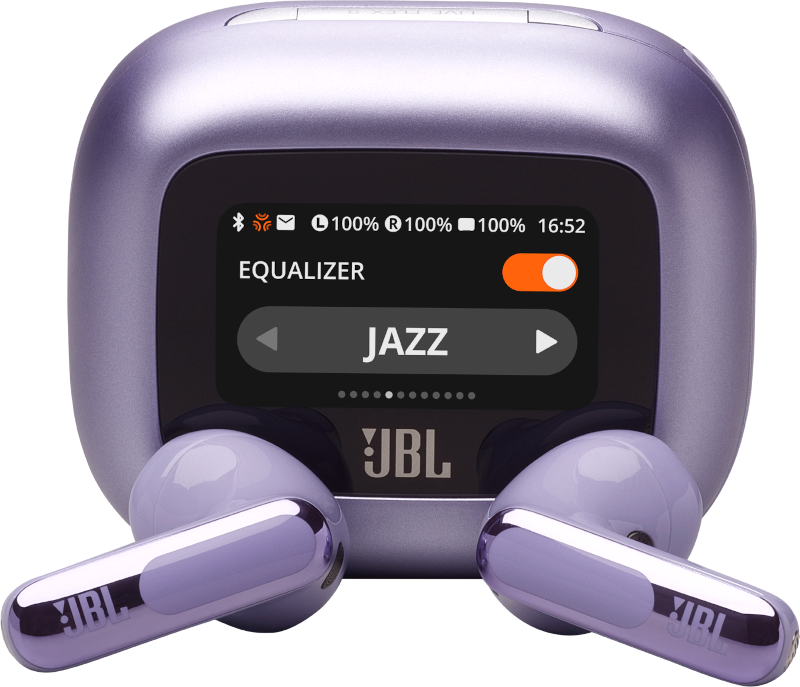 JBL LIVE FLEX 3 Trådløse Høretelefoner, Earbuds (Lilla)