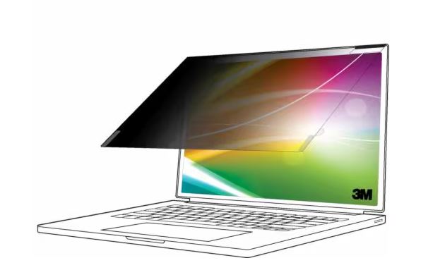 3M Bright Screen Privacy Filter - notebook privacy filter - for full screen laptop