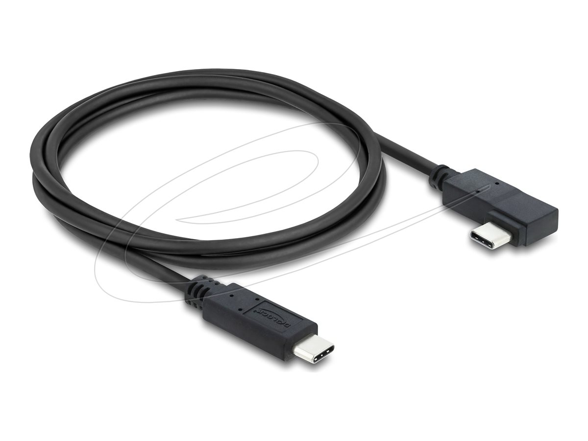 Delock USB 2.0 / USB 3.2 / Thunderbolt 3 / DisplayPort 1.4a / DisplayPort 2.0 (Alt Mode) / PCIe 3.0 USB Type-C kabel 50cm Sort