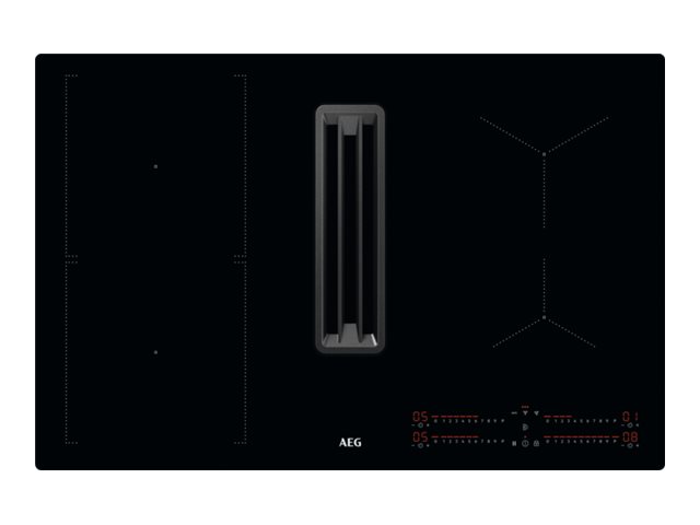 AEG CCE84543CB, Sort, Indbygget, 77 cm, Zone induktionskogeplade, Glas, 4 zone(s)