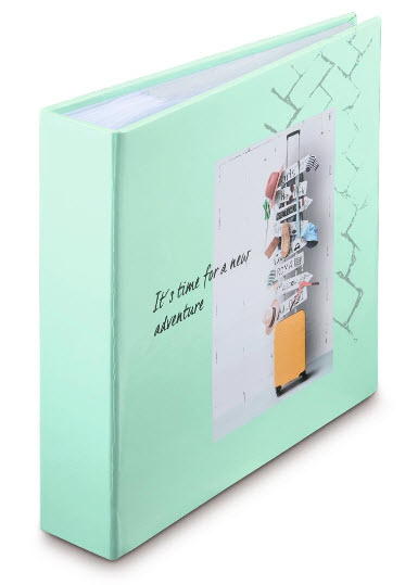 Hama Journey fotoalbum og arkbeskyttelse Mintfarve 200 ark 10 x 15