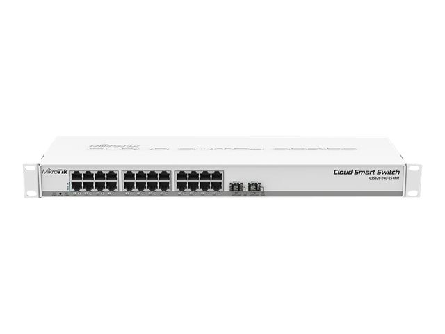 MikroTik Cloud Smart Switch CSS326-24G-2S RM Switch 26-porte 10 Gigabit PoE