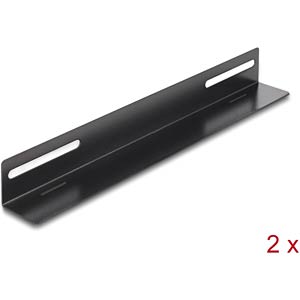 DELOCK 66867 19" Mounting Bracket for network cabinet 300 x 40 mm 2 pieces