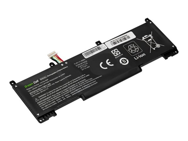 Green Cell Batteri til bærbar computer Litium-polymer 3550mAh