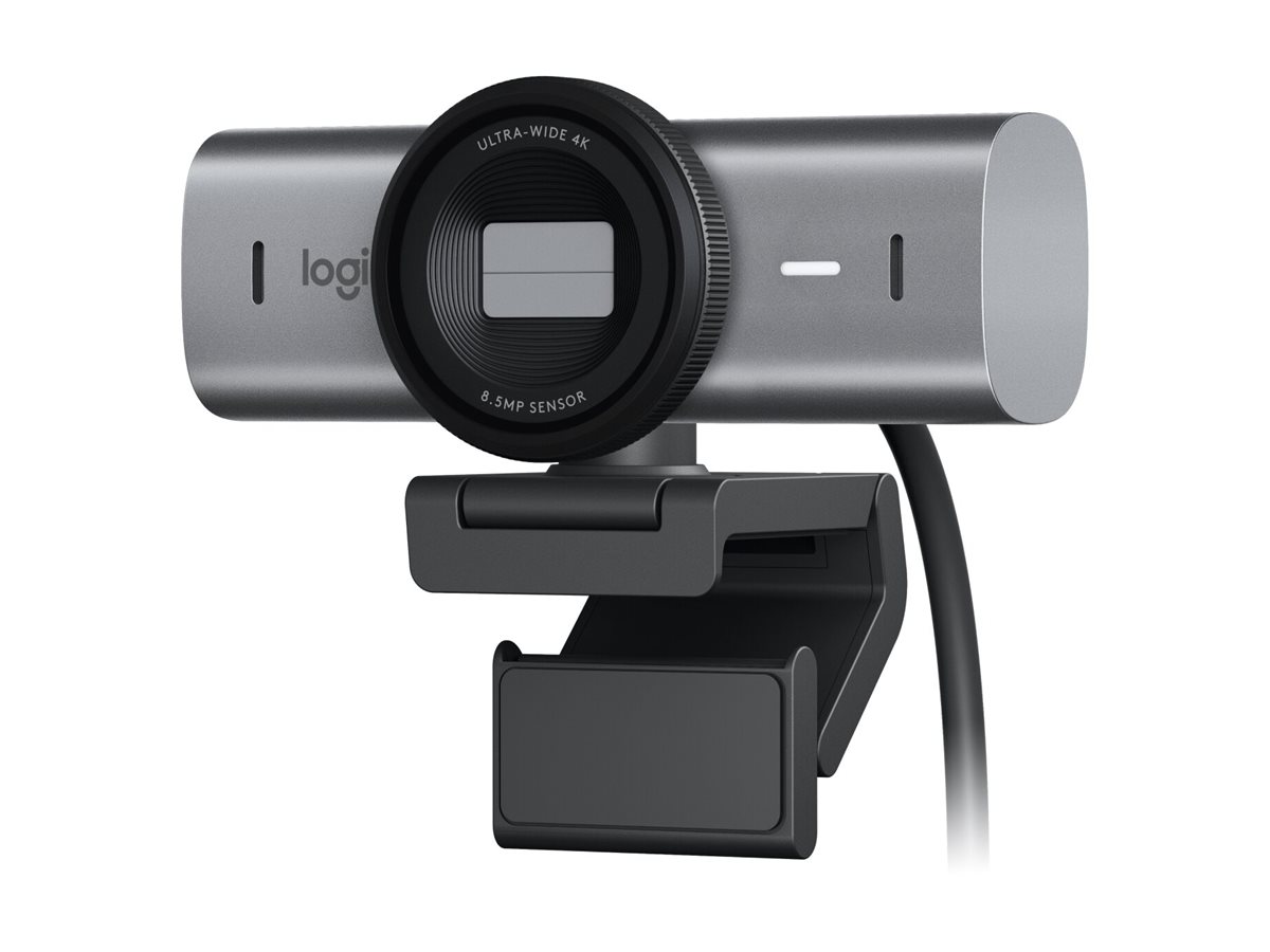 Logitech MX Brio 705 for Business - Webcam - farve - 8,5 MP - 4096 x 2160 - audio - USB-C
