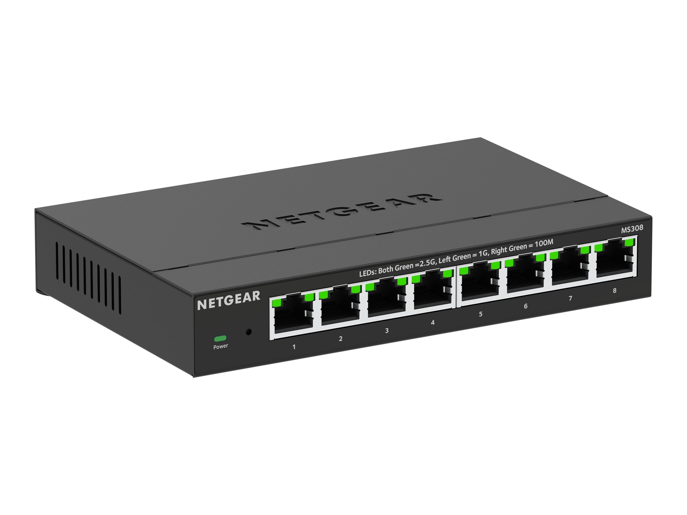 Netgear MS308 8-Port 2.5G Multi-Gigabit Ethernet Unmanaged Switch