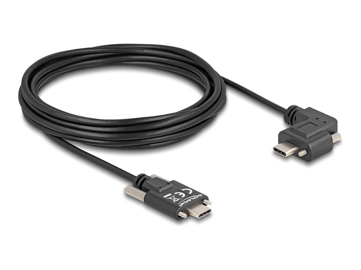 DeLOCK USB 2.0 USB Type-C kabel 5m Sort