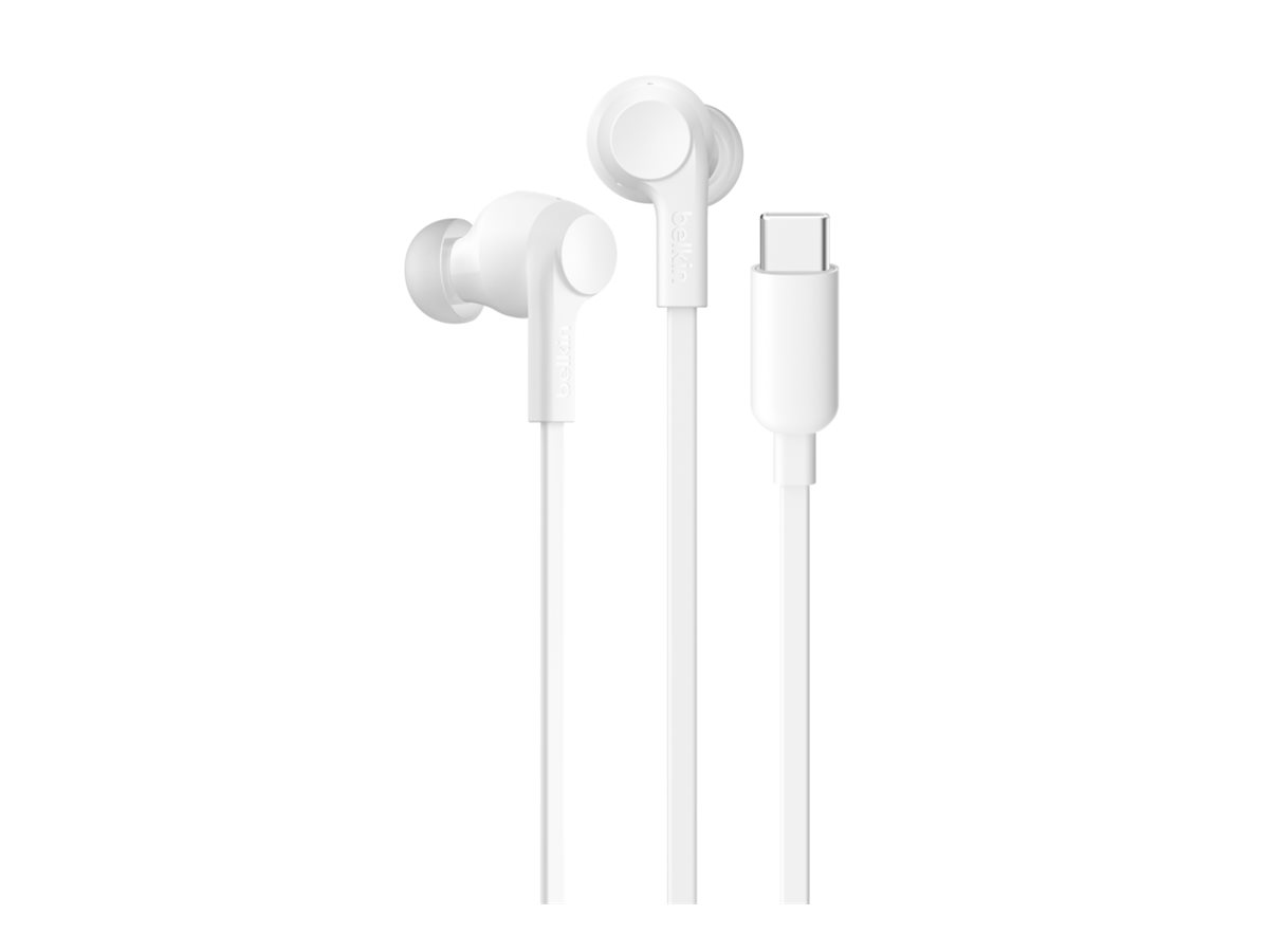 Belkin SoundForm - earphones with mic - USB-C