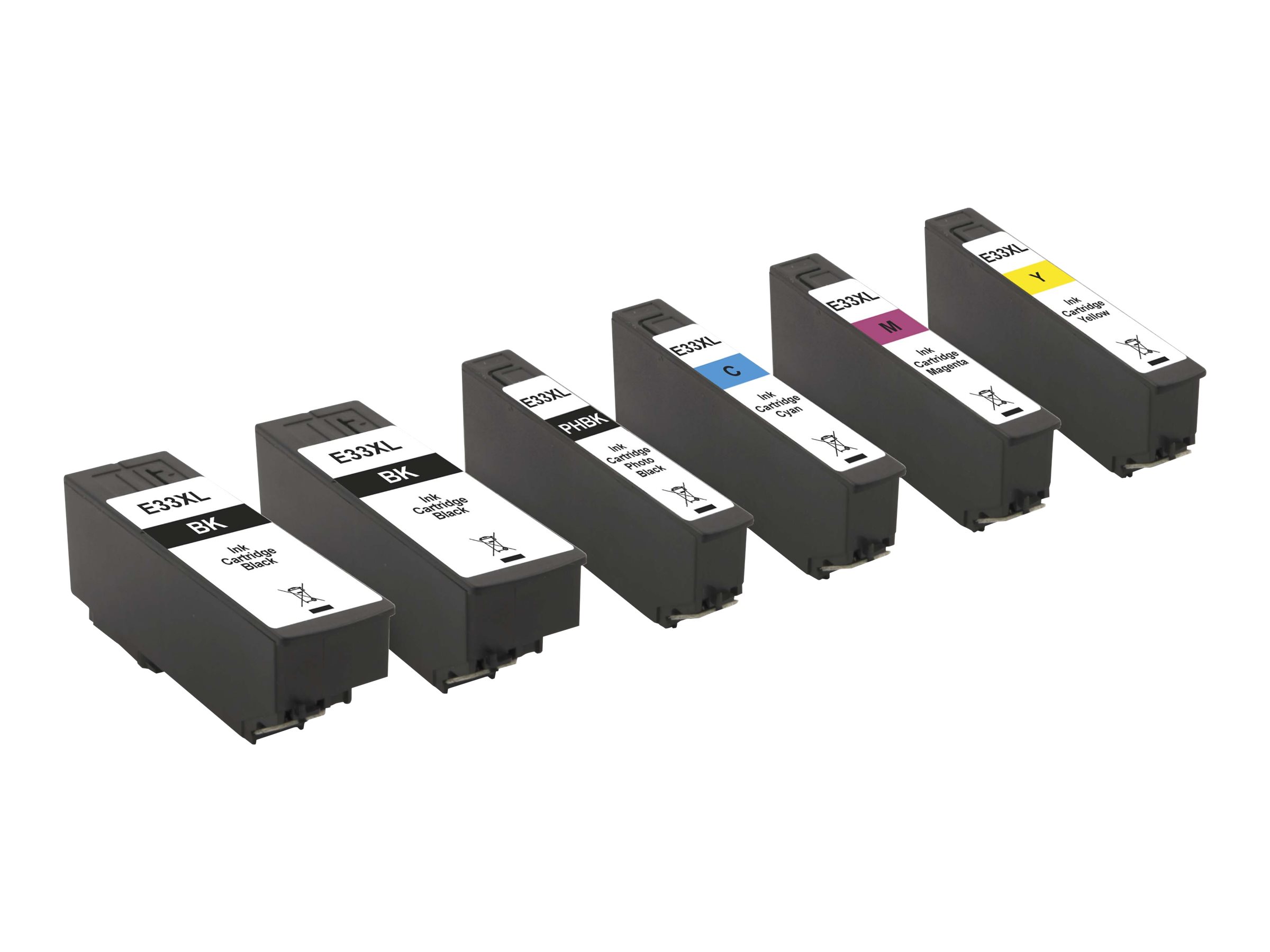 Peach Multi Pack XL Sort Gul Cyan Magenta Blæk PI200-422