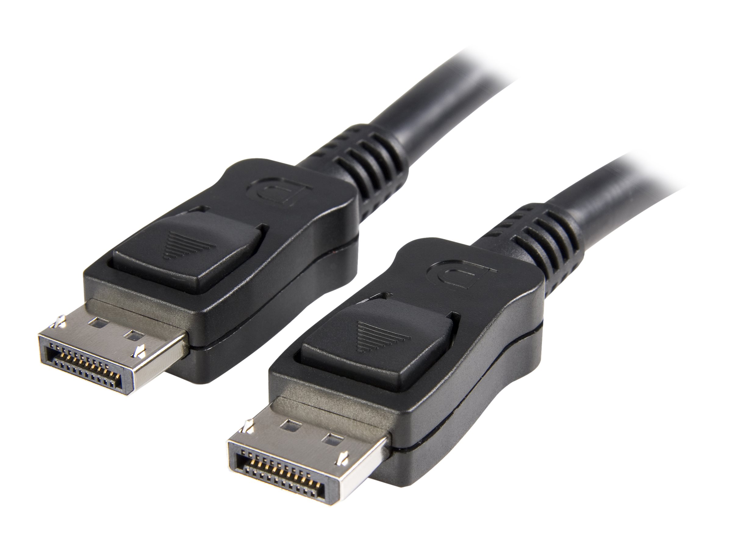 StarTech.com 10 ft DisplayPort 1.2 Cable with Latches - 4K x 2K (4096 x 2160) @ 60Hz - DPCP & HDCP - Male to Male DP Video Monitor Cable billede