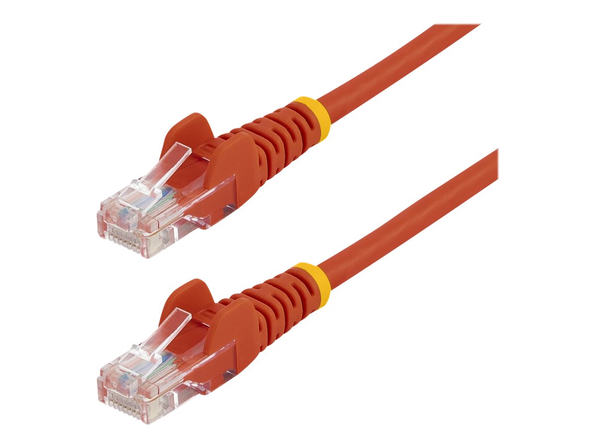 StarTech.com 5m Red Cat5e / Cat 5 Snagless Patch Cable 5 m CAT 5e Ikke afskærmet parsnoet (UTP) 5m Netværkskabel Rød