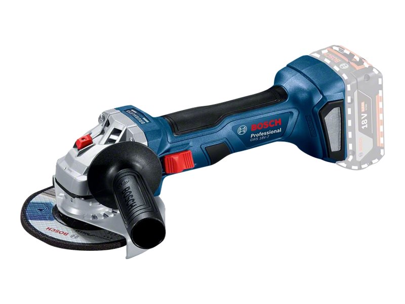 Bosch GWS 18V-7 Professional Vinkelsliber Uden batteri