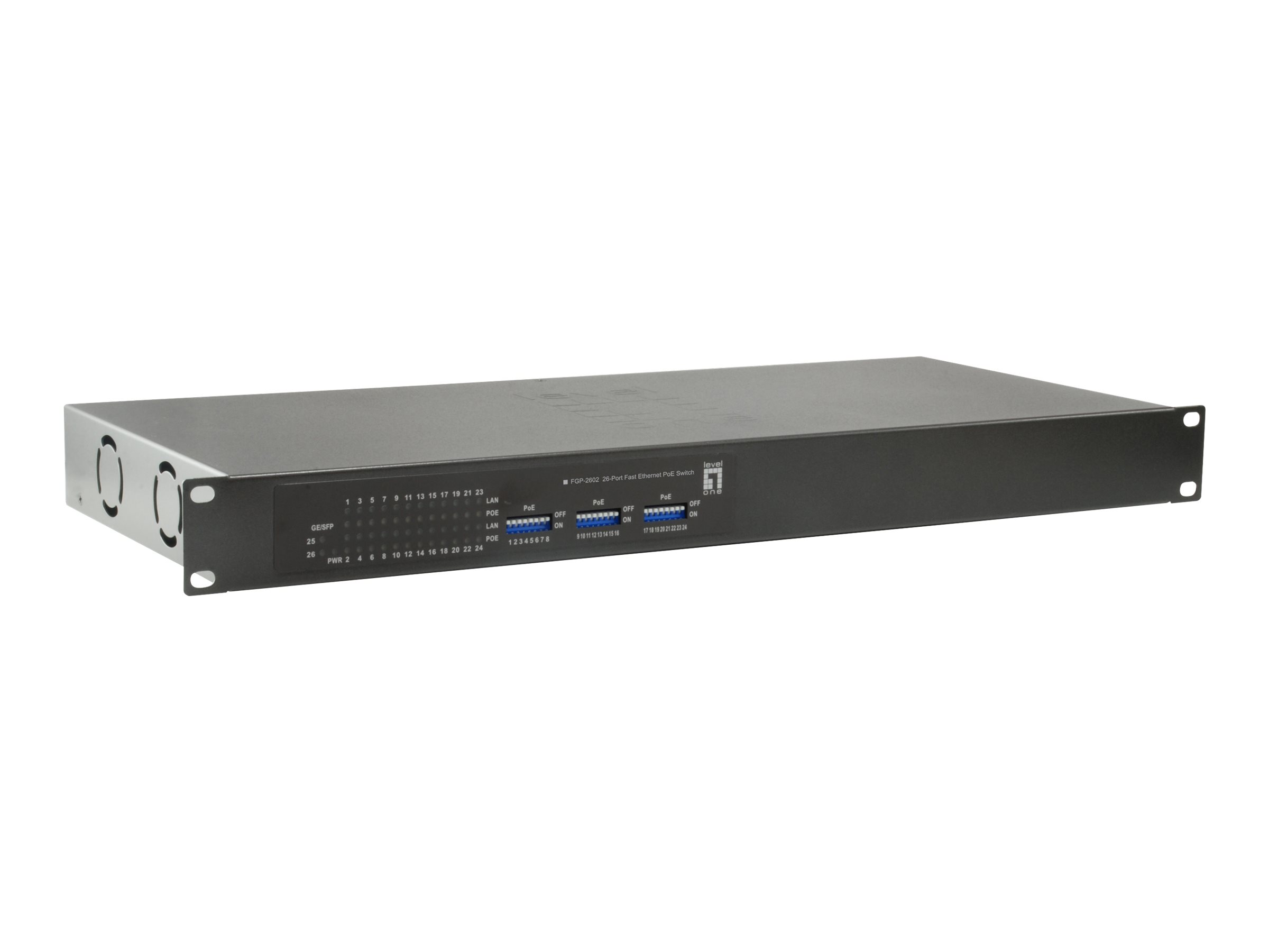 LevelOne FGP-2602W380 Switch 26-porte 10/100 PoE+