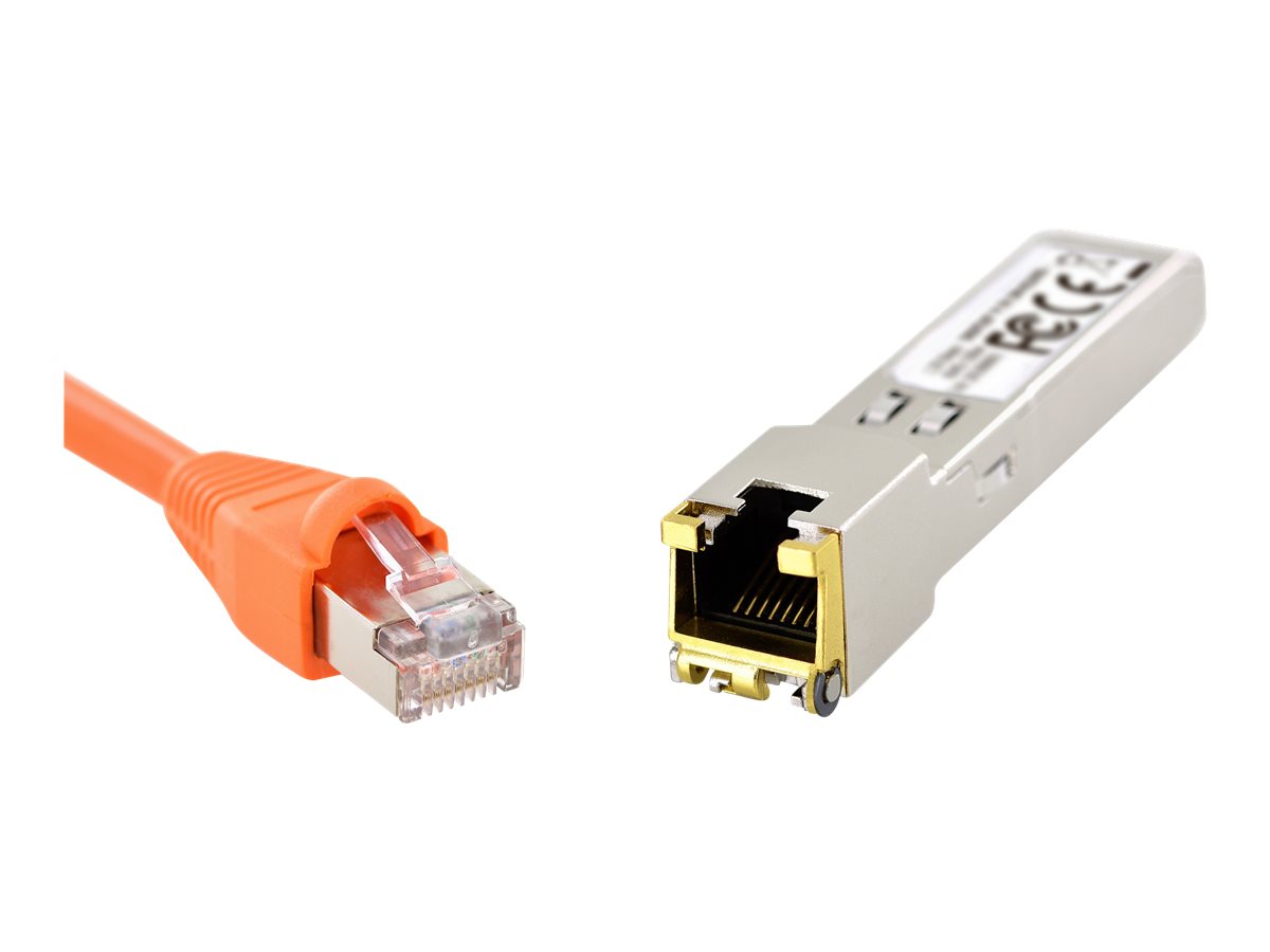 DIGITUS DN-81210 SFP+ 10G Copper Transceiver up to 100m 10G 5G 2.5G 1G RJ45 Base-T