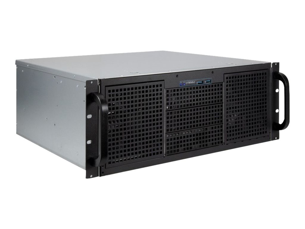 Inter-Tech IPC 4U-40240 - Kabinet - Server (Rack) - Sort