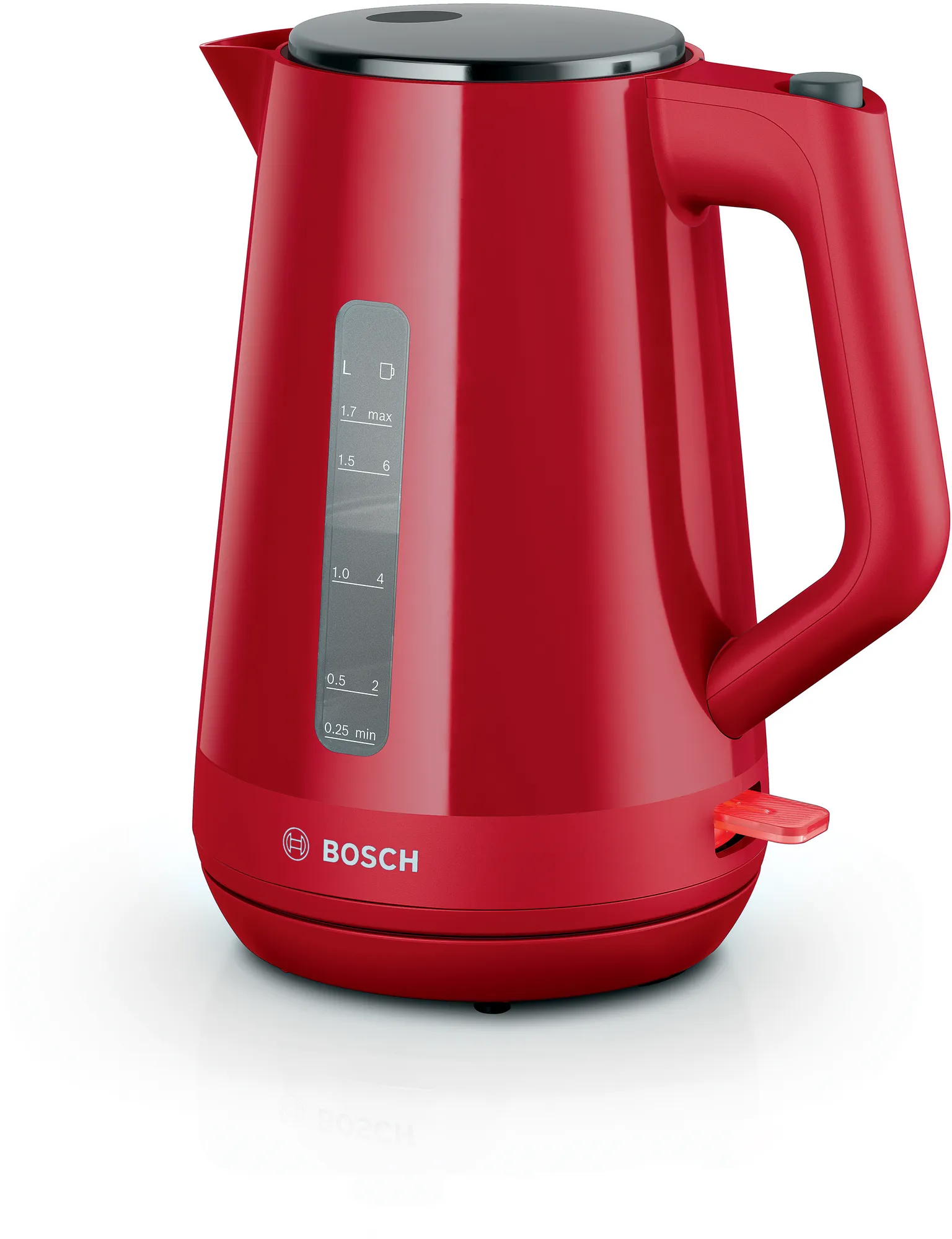 Bosch MyMoment Elkedel 1.7liter 2.4kW Dyb rød