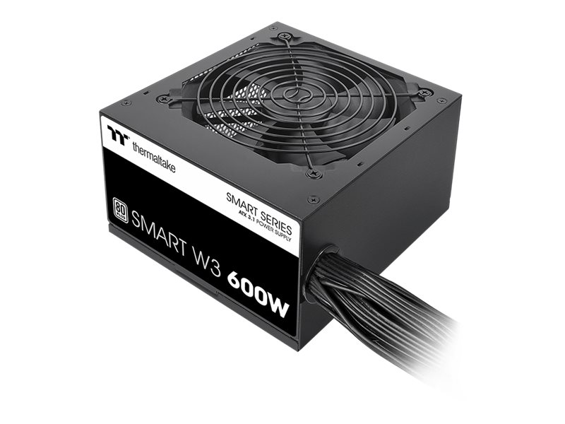 Thermaltake SMART W3 600W Strømforsyning - 600 Watt - 120 mm - ATX - 80 Plus White certified