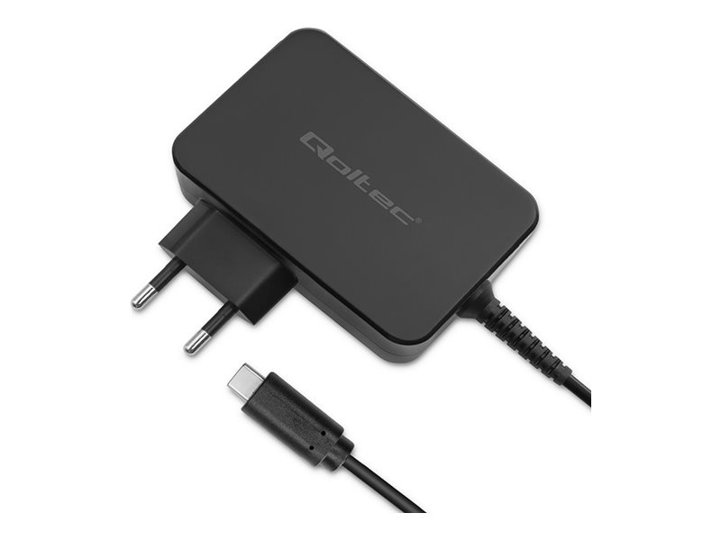 Qoltec Strømadapter - AC / USB-C 28V