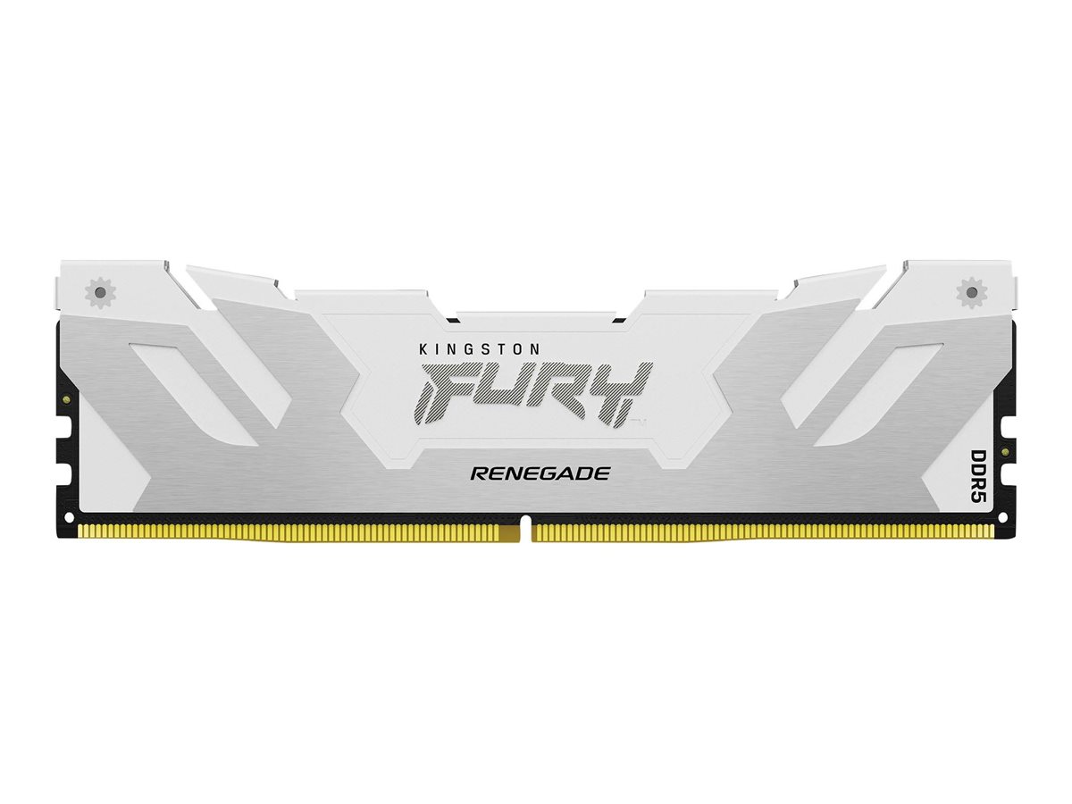 Kingston FURY Renegade DDR5-8400 - 24GB - CUDIMM for Intel - CL40 - Single Channel (1 pcs) - Intel XMP - Hvid