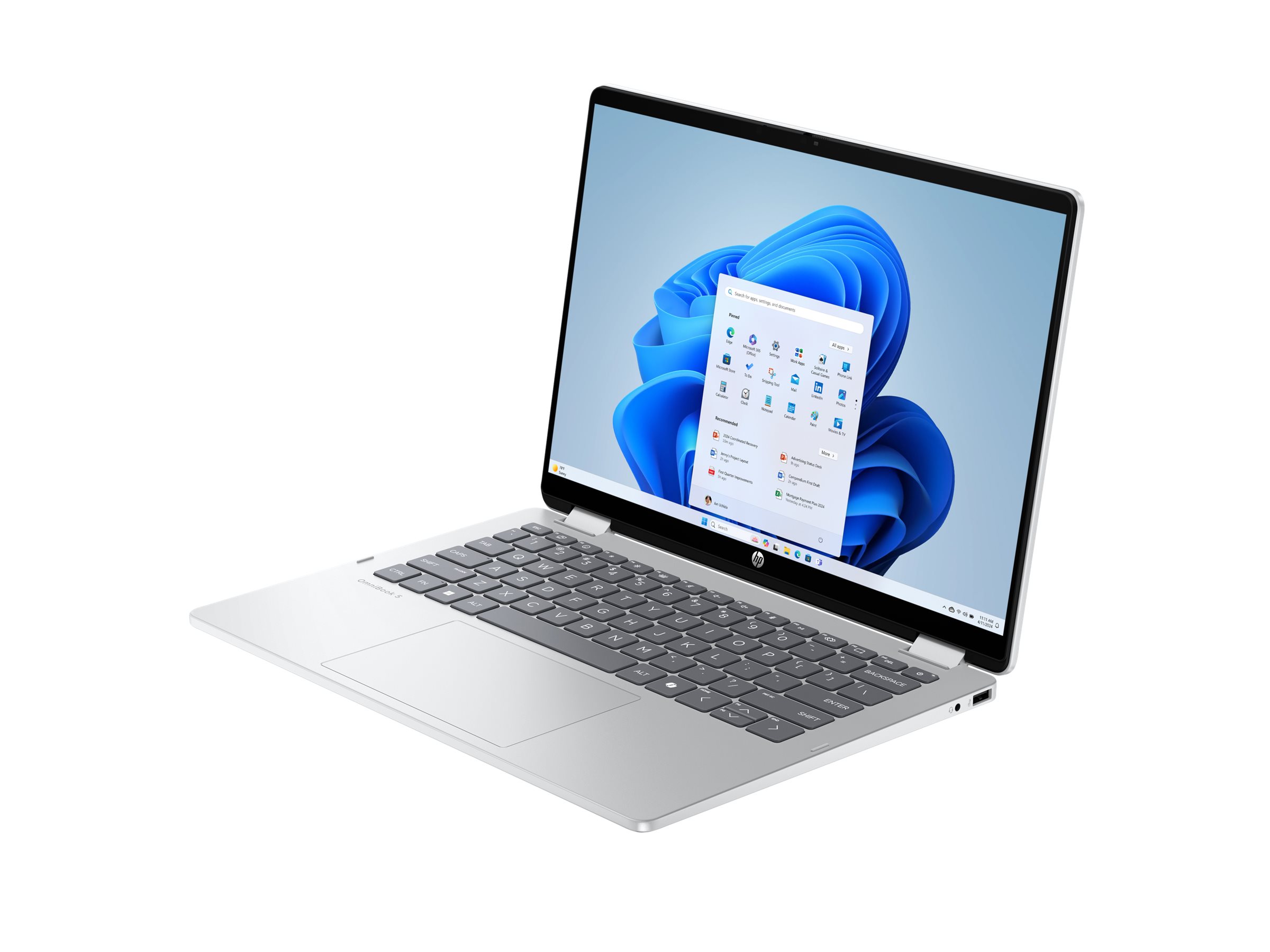 HP OmniBook 5 Flip Laptop 14-fp0455ng 14" 1920 x 1200 (WUXGA) I5-1334U 16GB 512GB Intel Iris Xe Graphics Windows 11 Home