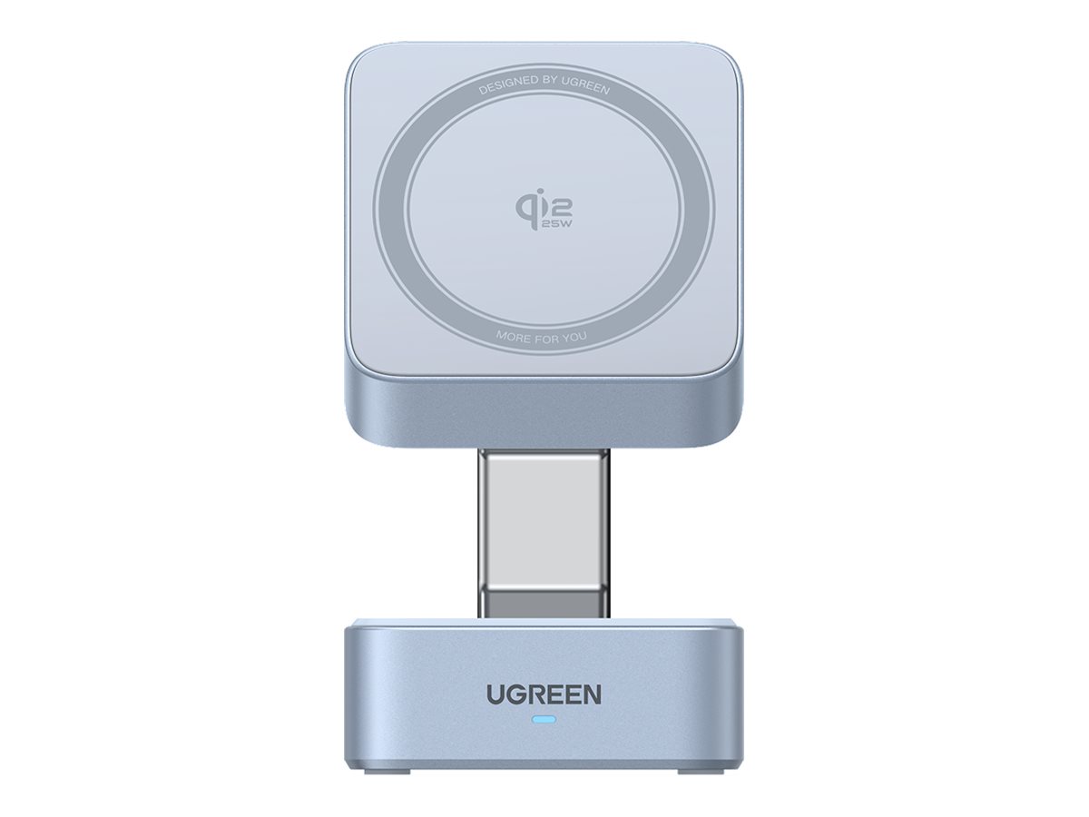 Ugreen MagFlow Trådløs opladningsstander 25Watt 1xUSB-C