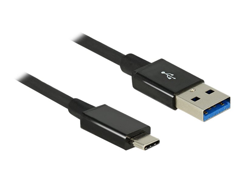 Delock Premium USB Type-C kabel 1m Sort