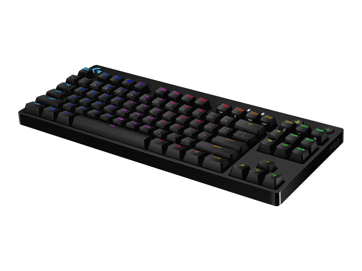 Logitech G PRO (2019) Mechanical Gaming Keyboard - US international - Gaming Tastatur - Uden Numpad - Sort