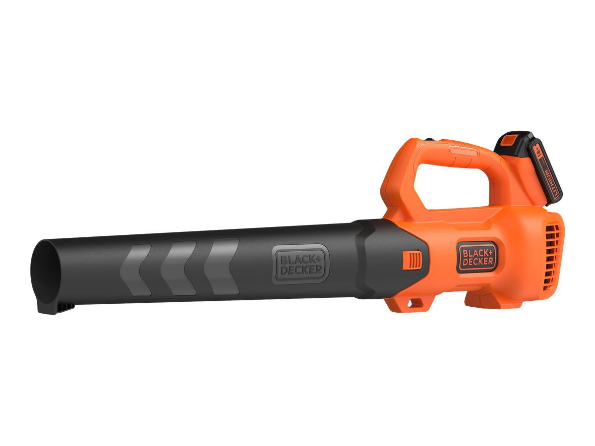 BLACK+DECKER BCBL200L - Bladblæser - ledningfri - 18 V - 2 Ah - 19500 opm - 600 m³/h - 140 km/h - 2.35 kg