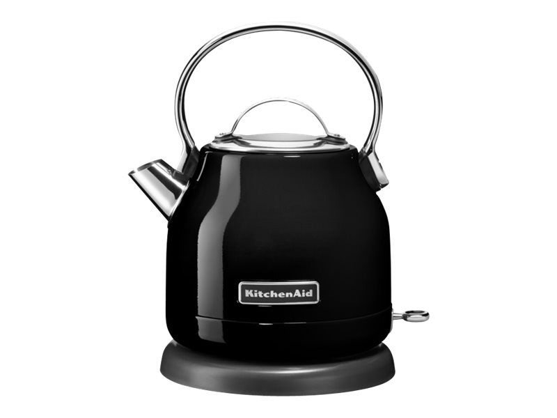 KitchenAid 5KEK1222EOB, 1,25 L, 1500 W, Sort, Rustfrit stål, Vandmåler, Ledningsfri