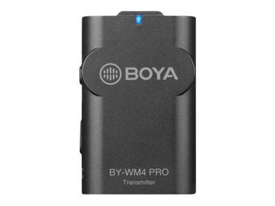 BOYA BY-WM4 PRO-K3 Trådløst mikrofonsystem Trådløs -90dBV/Pascal Sort