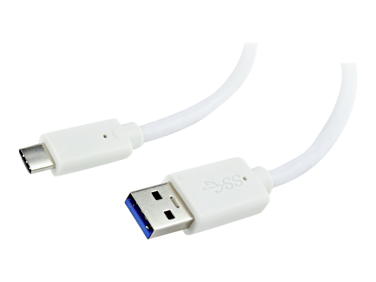 Cablexpert USB 2.0 / USB 3.0 / USB 3.1 USB Type-C kabel 1m Hvid