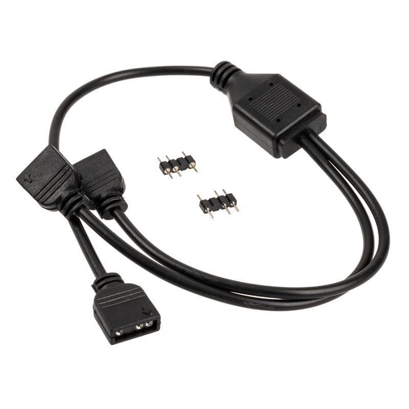 Kolink ARGB 1-2 Splitter Cable - 30cm Kabinet Blæser - GEEKD.dk