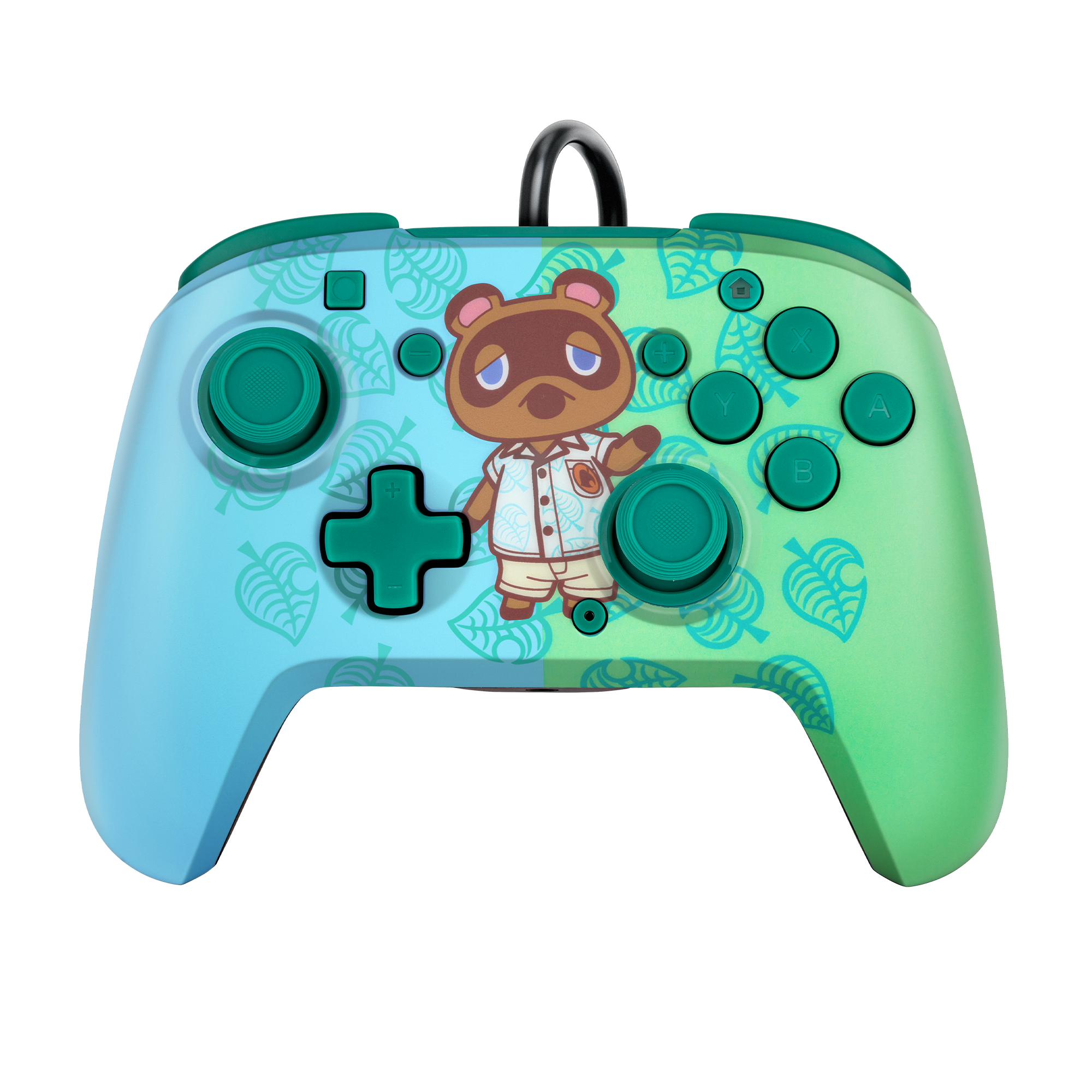 PDP Faceoff Deluxe+ Audio Wired Controller - Animal Crossing Tom Nook - Wired Controller - Nintendo Switch