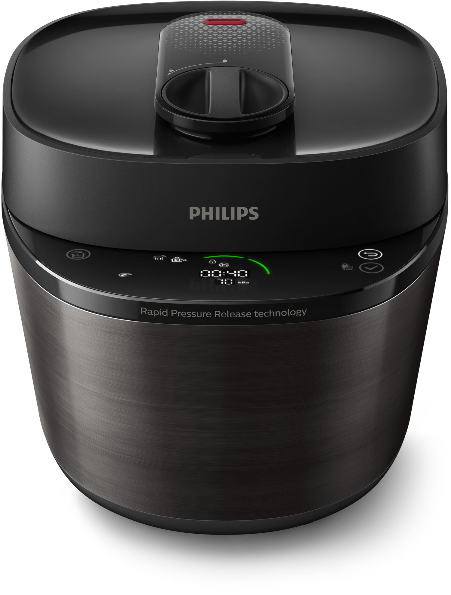 Philips HD2151 All-in-One - Multifunktionelt kogeapparat - 5 liter - 1 kW - sort