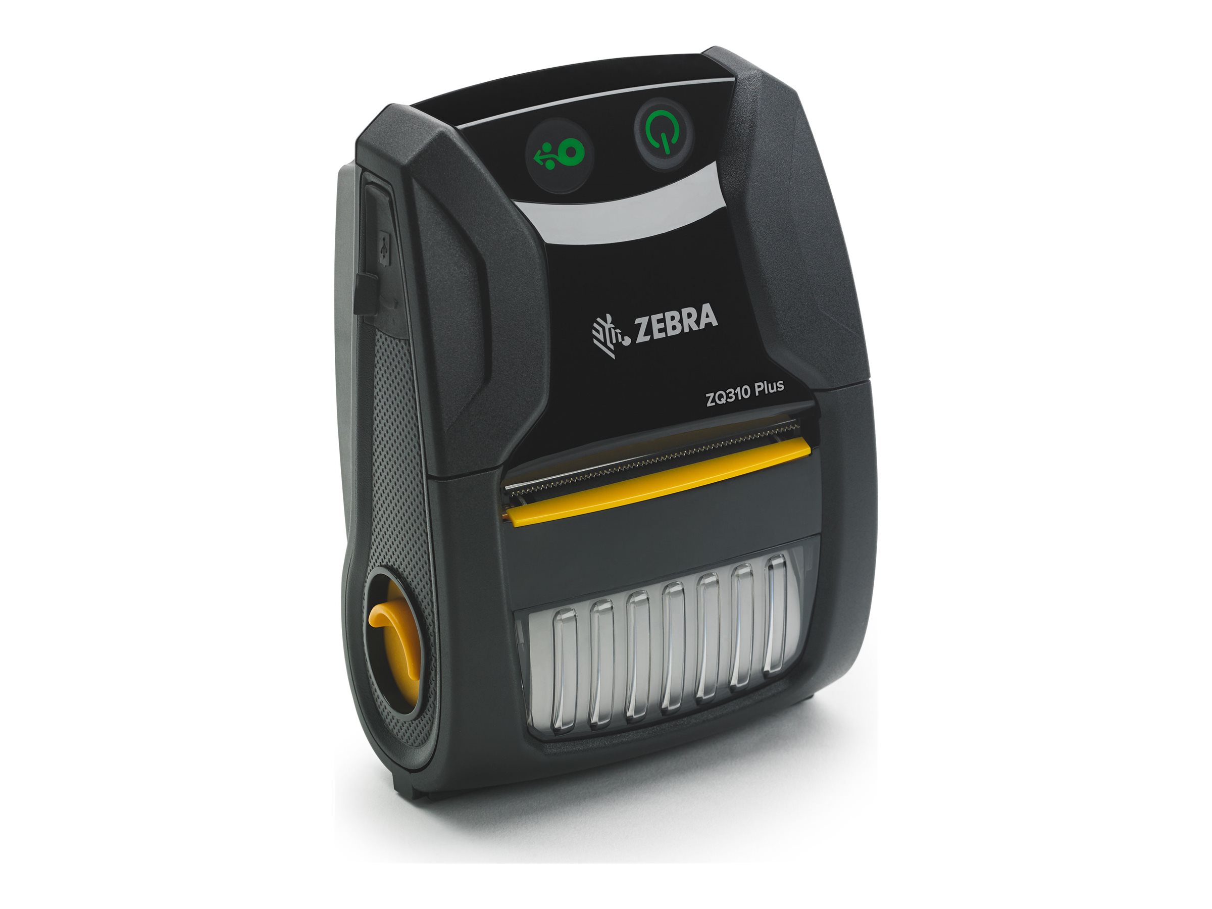 Zebra ZQ310 Plus - Kvitteringsprinter - direkte termisk - Rulle (5,8 cm) - 203 dpi - op til 101.6 mm/sek. - USB 2.0, NFC, Bluetooth 4.0 LE - rivebarre - sort
