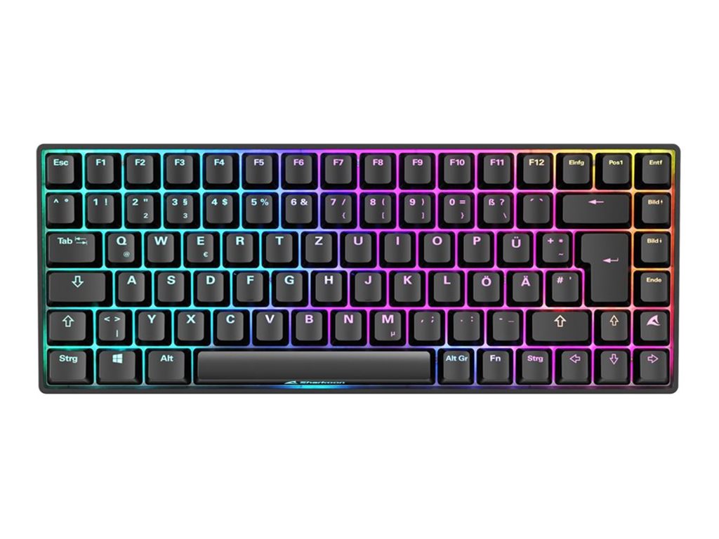 Sharkoon SKILLER SGK50 S3 Tastatur Mekanisk RGB Kablet Tysk