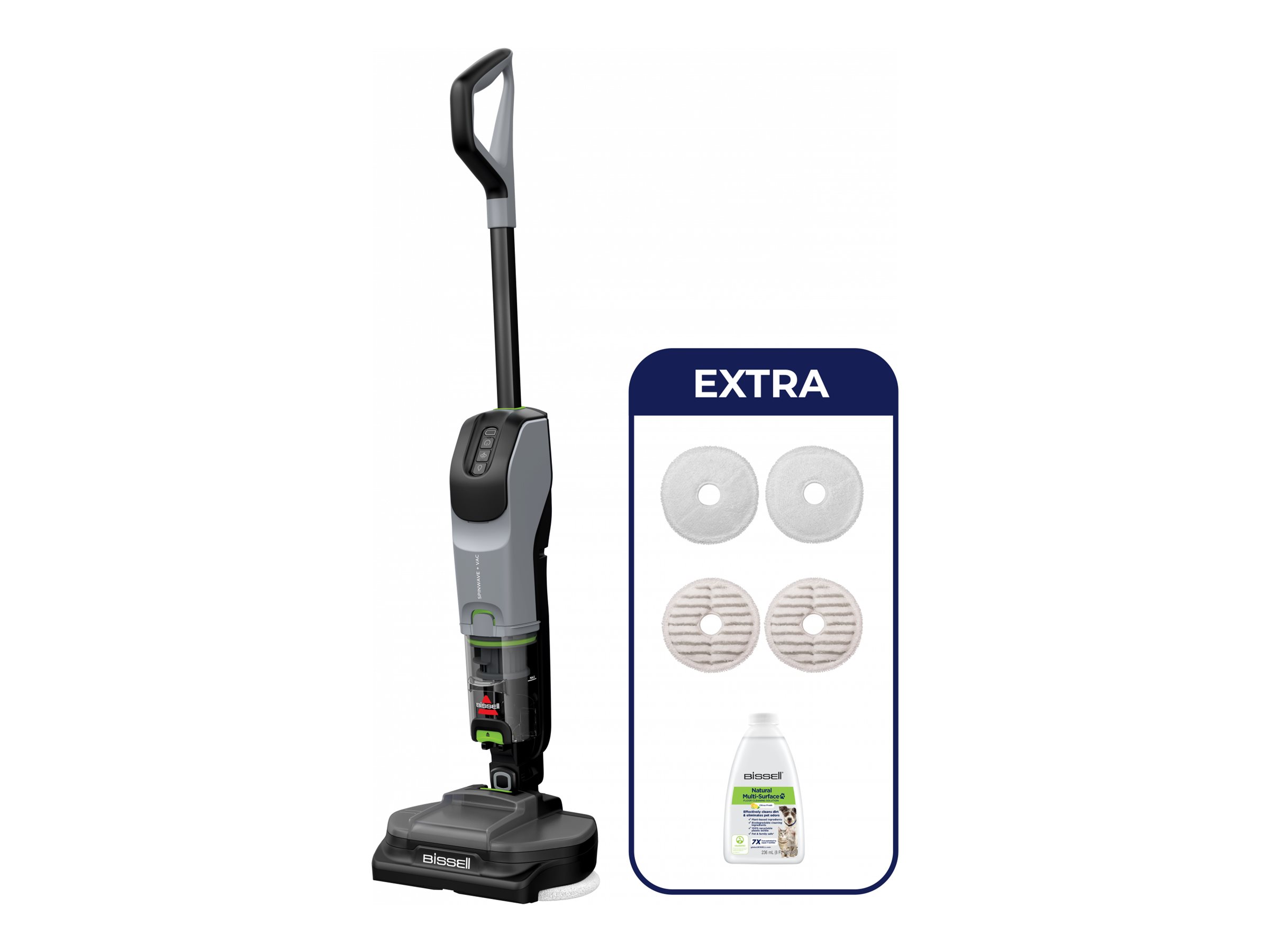 BISSELL SpinWave + Vac Pet Pro 3898N Støvsuger